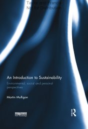Introduction to sustainability - environmental, social and personal ...