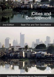Cities and development. 2nd edition