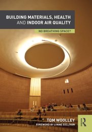 Building materials, health and indoor air quality. No breathing space?