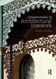 Conservation of architectural ironwork