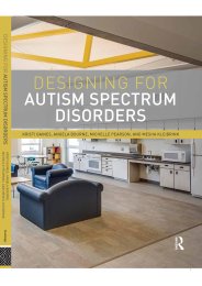 Designing for autism spectrum disorders