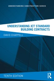 Understanding JCT Standard building contracts