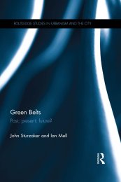 Green belts - past, present and future?