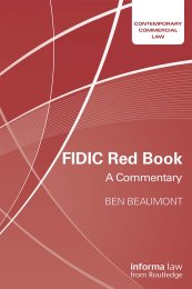 FIDIC red book - a commentary