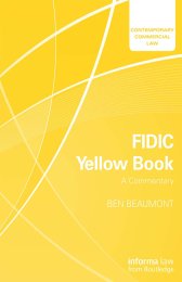 FIDIC yellow book - a commentary