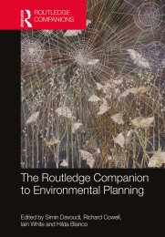 Routledge companion to environmental planning