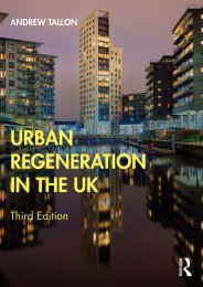 Urban regeneration in the UK. 3rd edition