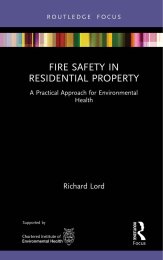 Fire safety in residential property. A practical approach for environmental health