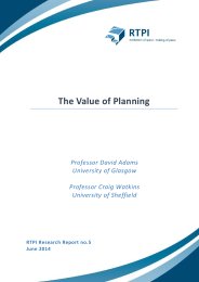Value of planning