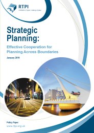 Strategic planning: effective cooperation for planning across boundaries