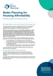 Better planning for housing affordability