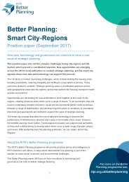 Better planning: smart city-regions