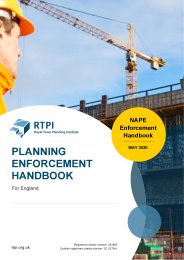 Planning enforcement handbook for England