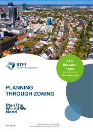 Planning through zoning