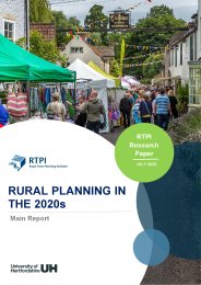 Rural planning in the 2020s