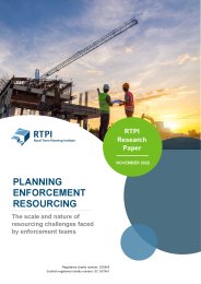 Planning enforcement resourcing. The scale and nature of resourcing challenges faced by enforcement teams