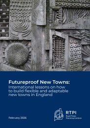 Futureproof new towns: international lessons on how to build flexible and adaptable new towns in England