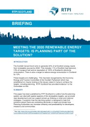 Meeting the 2020 renewable energy targets: is planning part of the solution?