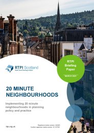 20 minute neighbourhoods. Implementing 20 minute neighbourhoods in planning policy and practice