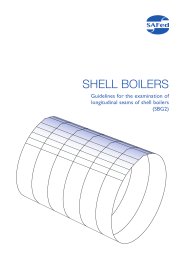 Shell boilers - guidelines for the examination of longitudinal seams of shell boilers (SBG2). Edition 3