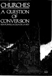 Churches: a question of conversion