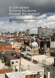 Low carbon building standards strategy for Scotland