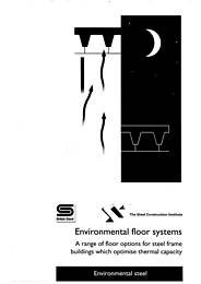 Environmental floor systems: A range of floor options for steel frame buildings which optimise thermal capacity