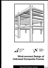 Wind-moment design of unbraced composite frames