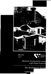 Modular construction using light steel framing: an architect's guide