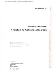 Structural fire safety: a handbook for architects and engineers