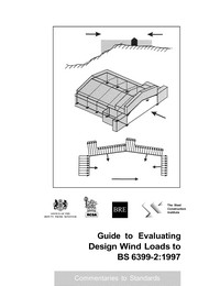 Guide to evaluating design wind loads to BS 6399-2:1997