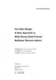 Fire safe design: a new approach to multi-storey steel-framed buildings. 2nd edition