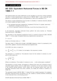 Equivalent horizontal forces in BS EN 1993-1-1