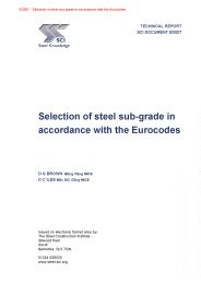 Selection of steel sub-grade in accordance with the Eurocodes