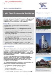 Light steel residential buildings