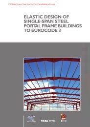 Elastic design of single-span steel portal frame buildings to Eurocode 3