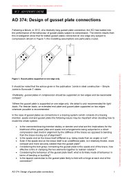 Design of gusset plate connections