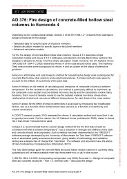 Fire design of concrete-filled hollow steel columns to Eurocode 4