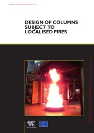 Design of columns subject to localised fires