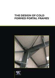 Design of cold formed portal frames