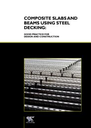Composite slabs and beams using steel decking: Good practice for design and construction