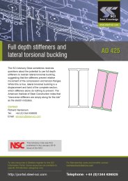 Full depth stiffeners and lateral torsional buckling