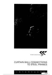 Curtain wall connections to steel frames: interfaces