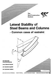 Lateral stability of steel beams and columns - common cases of restraint