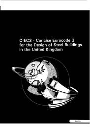 C-EC3 - Concise Eurocode 3 for the design of steel buildings in the United Kingdom