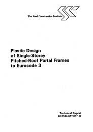 Plastic design of single-storey pitched-roof portal frames to Eurocode 3