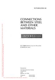 Connections between steel and other materials - interfaces