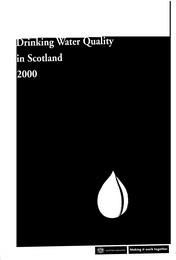 Drinking water quality in Scotland 2000