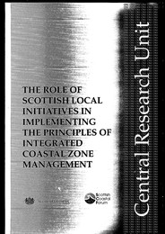 Role of Scottish local initiatives in implementing the principles of integrated coastal zone management
