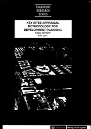 Key sites appraisal methodology for development planning